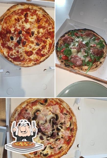 Essayez des pizzas à Pizzeria Felicità