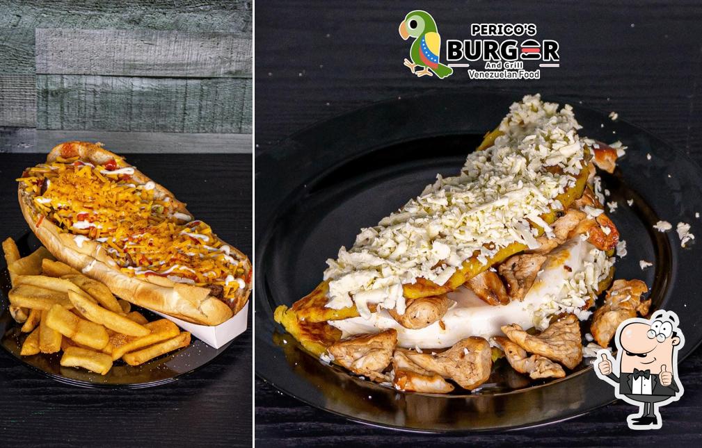 Mire esta imagen de Perico's Burger And Grill Venezuelan foods