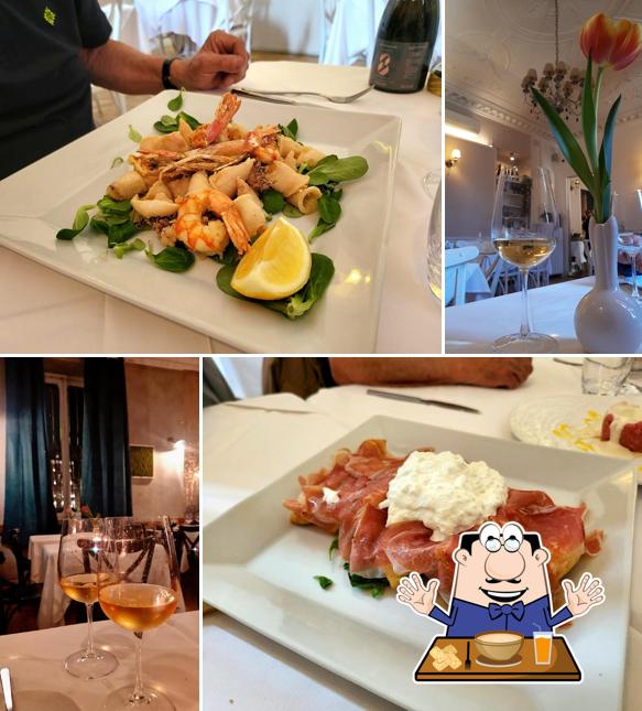 Cibo al Ristorante Otto Tre Quarti