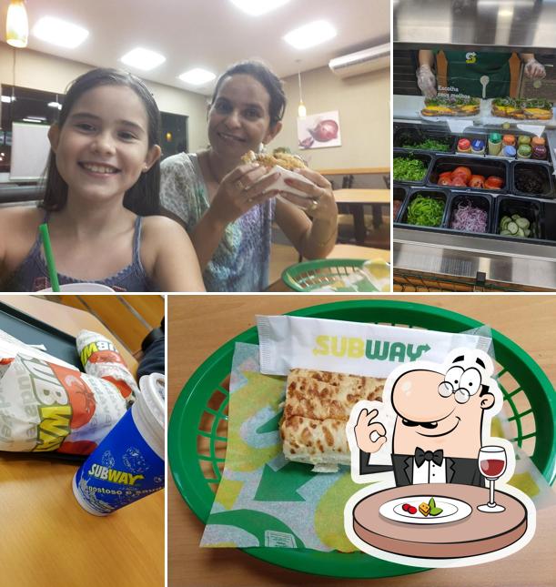 Comida em Subway