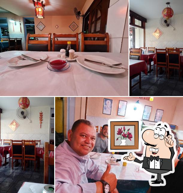 Veja imagens do interior do Restaurante Chines Dragão Dourado