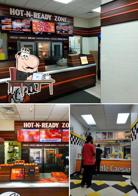 Check out how Little Caesars Pizza looks inside