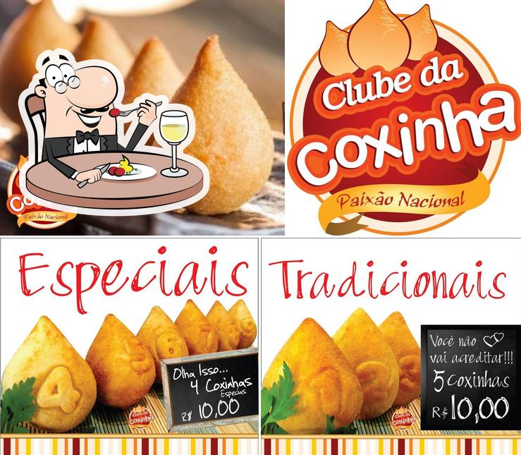 Comida em Clube da coxinha