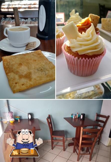 A foto da comida e interior a D'Gust Panificadora e Conveniência