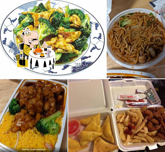 Meals at Great Star Chinese Restaurant