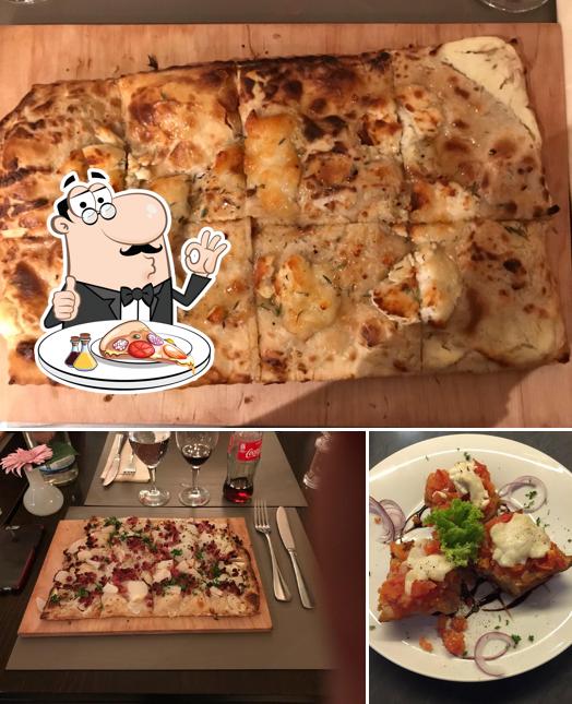 Try out pizza at LUTHERs Weinrestaurant und Konditorei