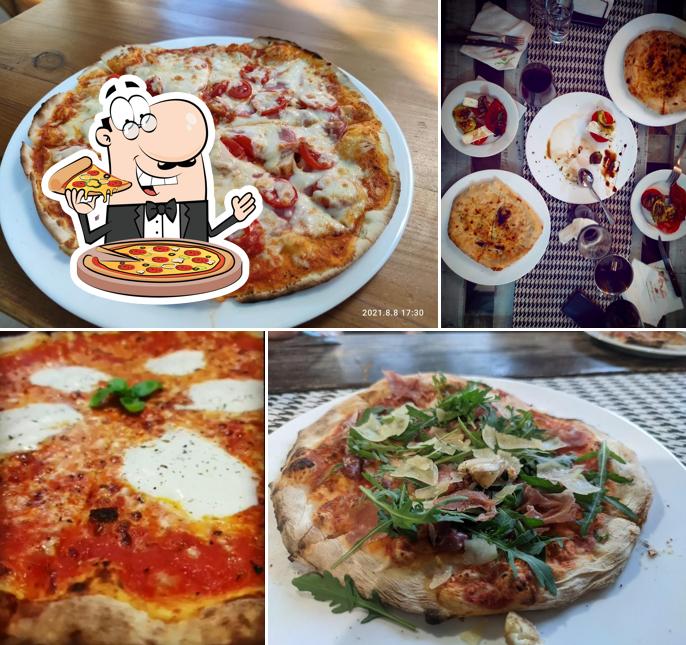 Get pizza at La Felicità