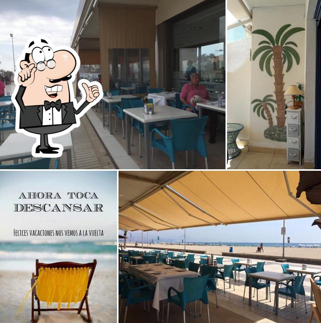 El interior de Restaurante Mediterráneo