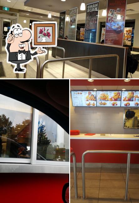 L'intérieur de KFC