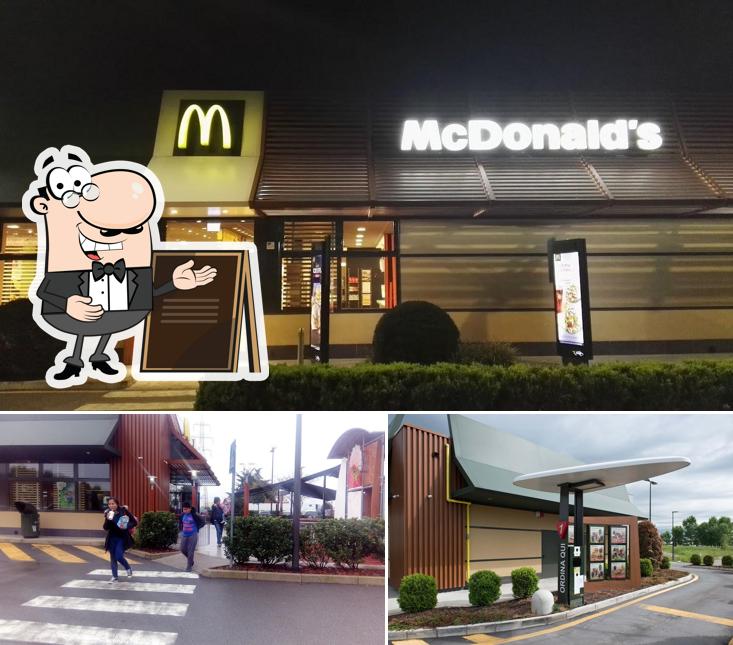 Gli esterni di McDonald's Truccazzano