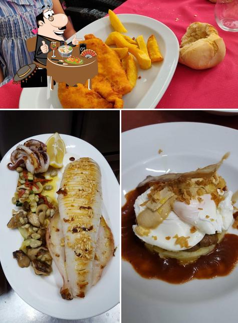Food at La Ferroviaria Restaurante