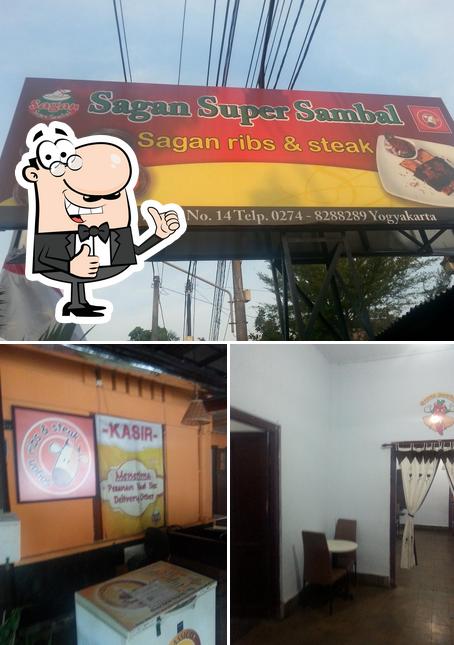 See this picture of Sagan Super Sambal