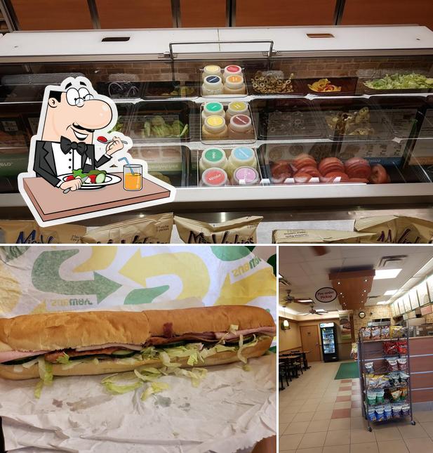 Nourriture à Subway