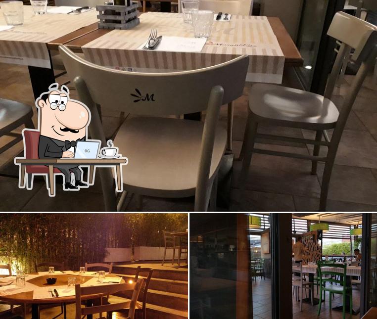 Gli interni di MargheRita Osteria Pizzeria (EUR Torrino)
