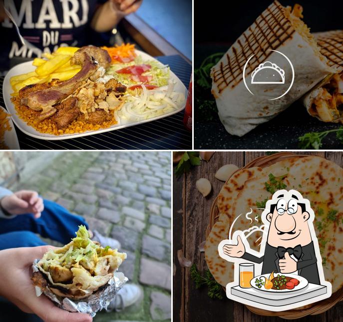 Platos en AFG Food - Grillades, burger, tacos, naan, kebab - St-Malo