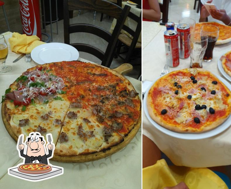 Scegli una pizza a LA RUSTICA