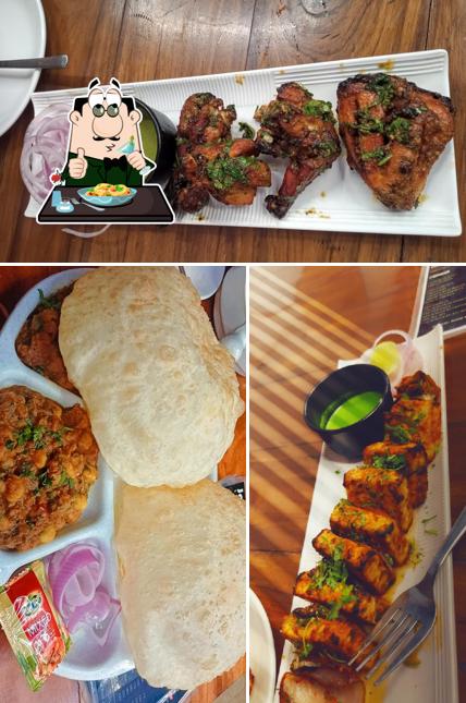 Food at Jassi Paaji Live Kitchen