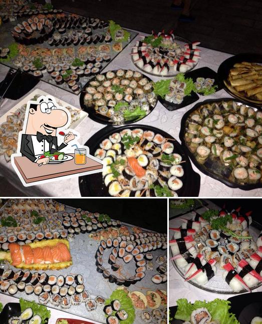 Comida em Sushi N' Rolls