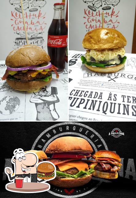 Peça um hambúrguer no The Best Burger