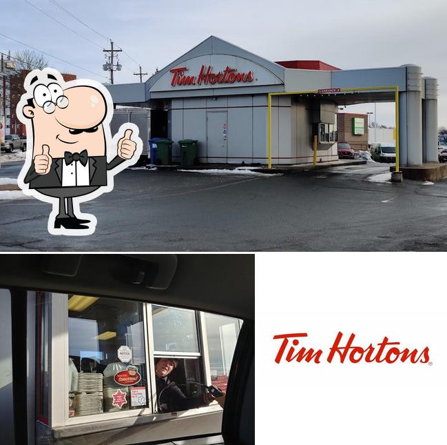 Voici une image de Tim Hortons