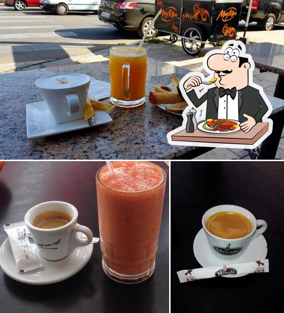 Parmi les diverses choses de la nourriture et la boisson, une personne peut trouver sur Café iMiM