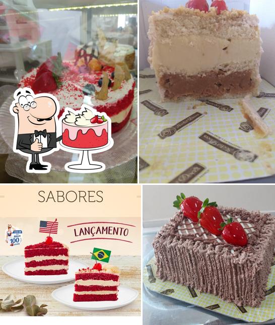 Bolo veludo vermelho em Sodiê Doces