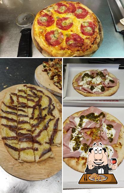 Ordina una pizza a Bar Pub Verde Oro