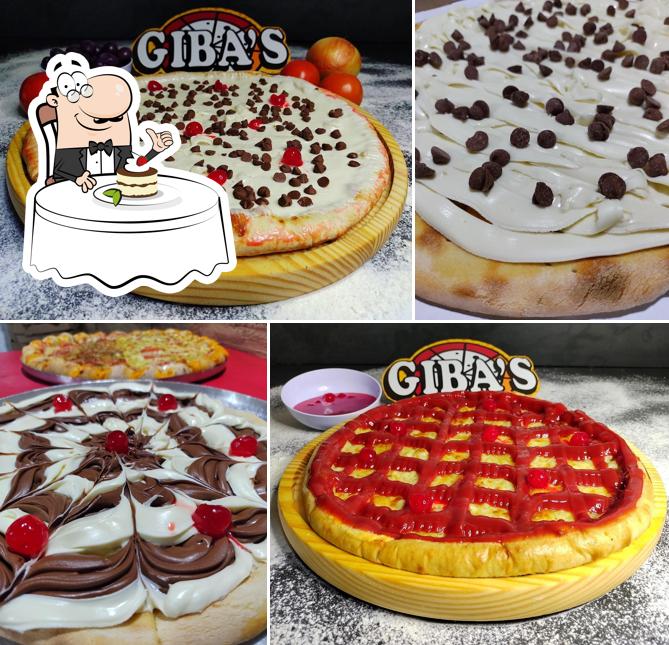 GIBAS PIZZARIA provê uma gama de sobremesas