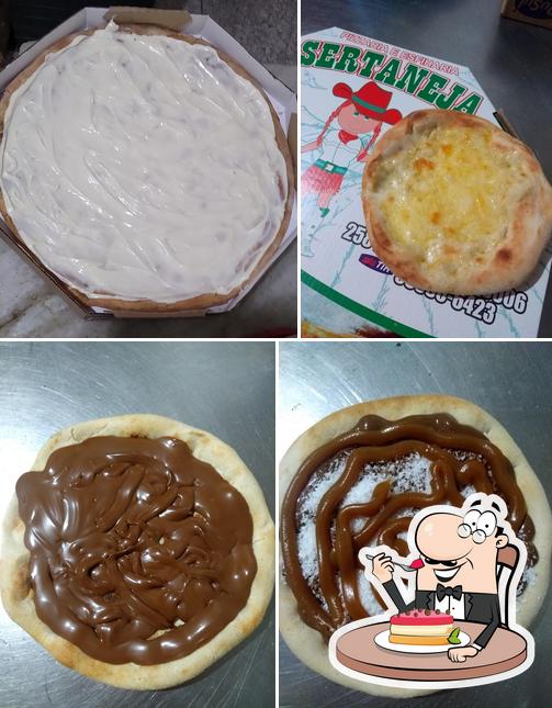 Pizzaria e esfiharia sertaneja provê uma gama de pratos doces