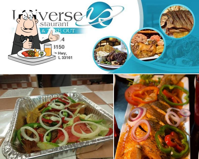 Comida en Universe Restaurant: Haitian Take Out