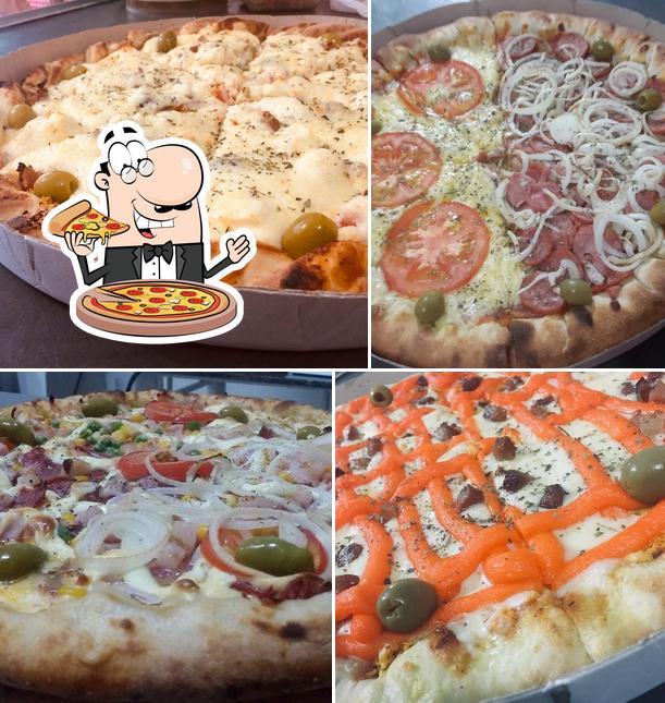 Pide diferentes formatos de pizza