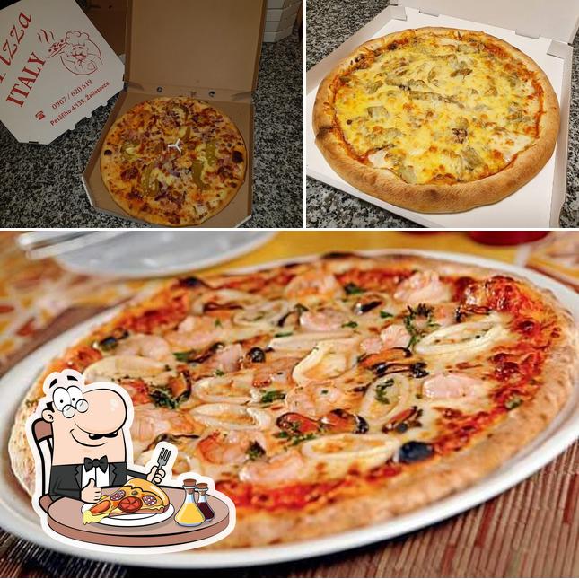 Elige una pizza en Pizza Italy