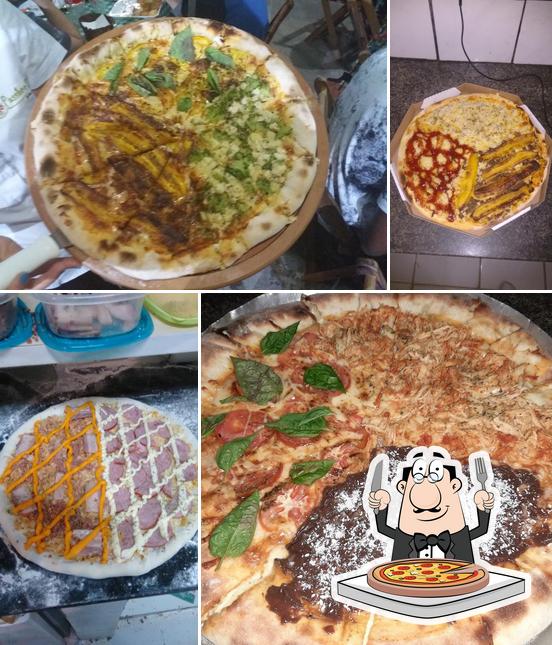 Experimente diferentes tipos de pizza