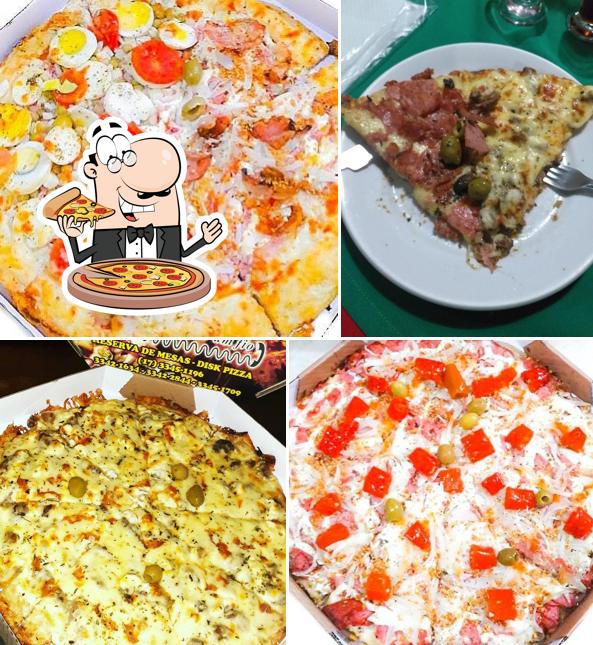 Escolha pizza no Pizzaria La Tarantella Bebedouro