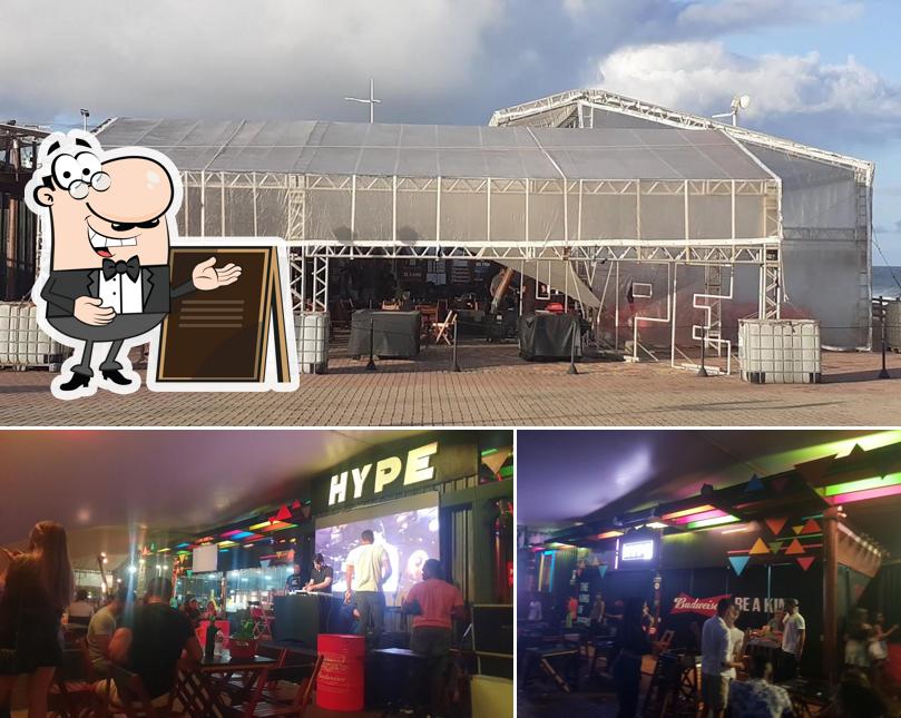 O exterior do Hype Bar Salvador