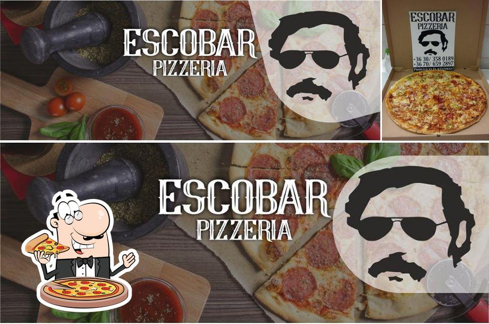 Try out pizza at Escobar pizzeria