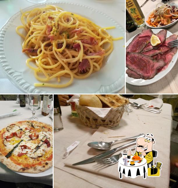 Cibo al Ristorante Albergo Lanterna Verde