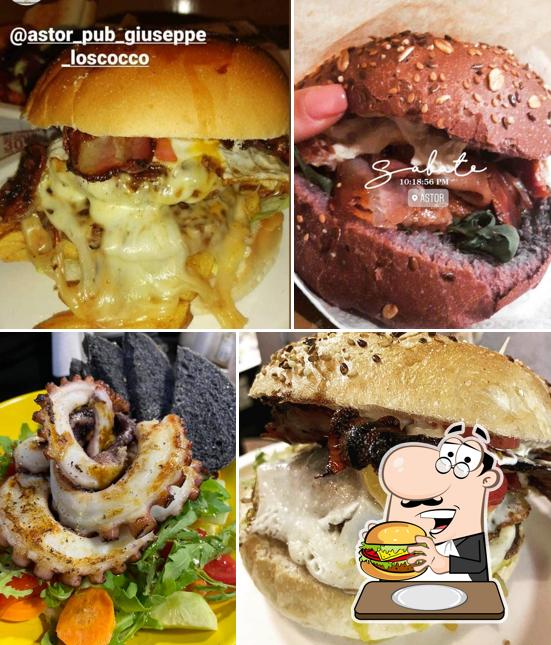 Gli hamburger di Astor potranno soddisfare molti gusti diversi
