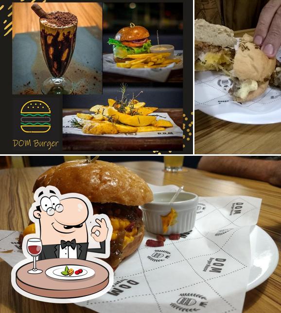 Comida em Dom Burger