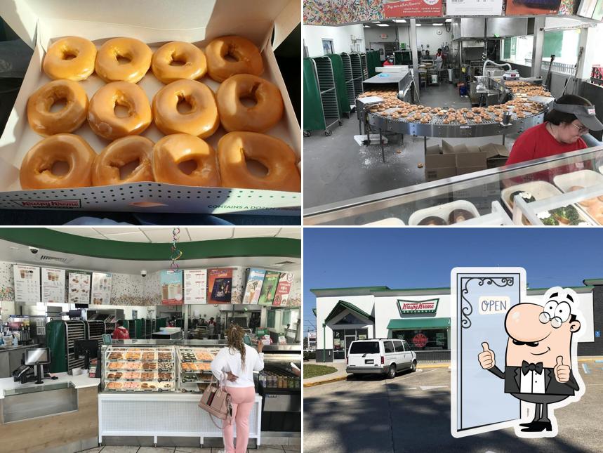 Это изображение фастфуда "Krispy Kreme"