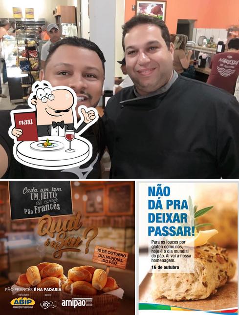 A imagem da comida e interior no Padaria Le Baguete - Teófilo Otoni - Loja 2