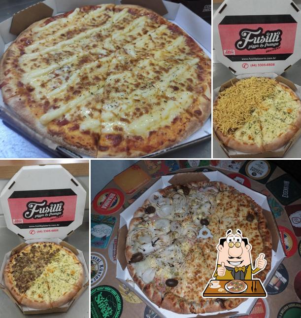 No Fusilli Pizzaria & Delivery, você pode conseguir pizza