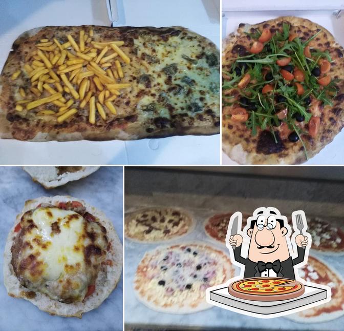 Probiert eine Pizza bei Pizzeria gastronomia friggitoria Maia