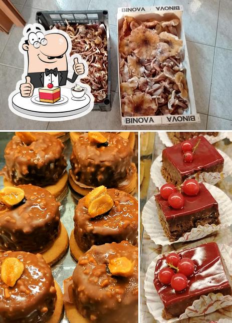 Panificio Pasticceria Pez s.n.c. serve un'ampia varietà di dessert