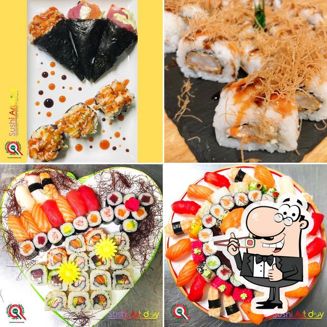 Prova le diverse opzioni di sushi