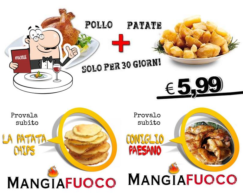 Cibo al Ristorante Mangiafuoco