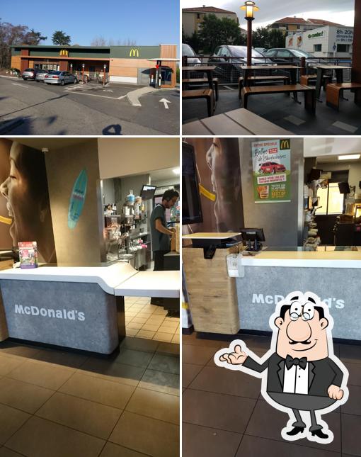 L'intérieur de McDonald's Tassin Étoile d'Alaï