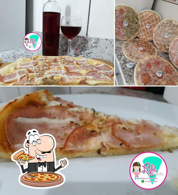 Experimente pizza no Luli pizzas