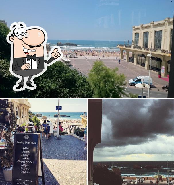 L'extérieur de ARROKA Grande Plage Biarritz