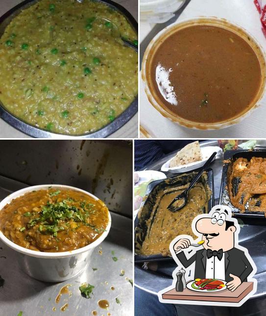 Food at Punjabi Aanch
